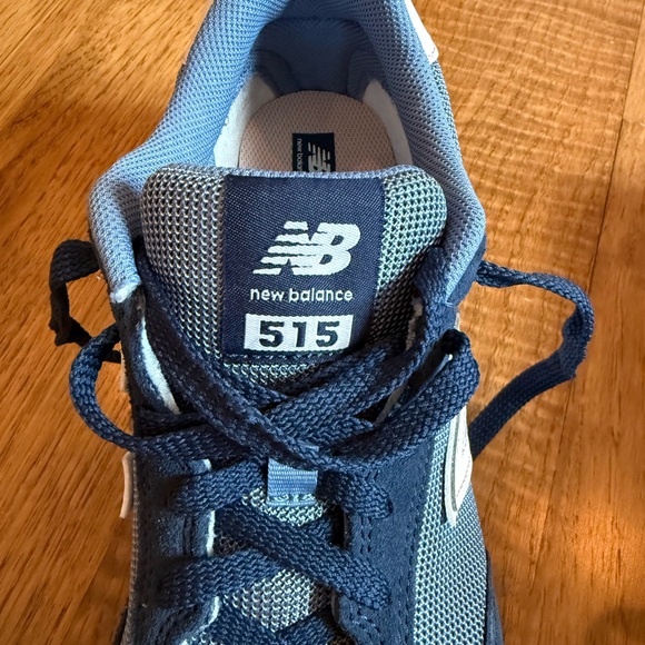 New Balance 515 Blue, Pink, and White Sneakers - Picture 8 of 8